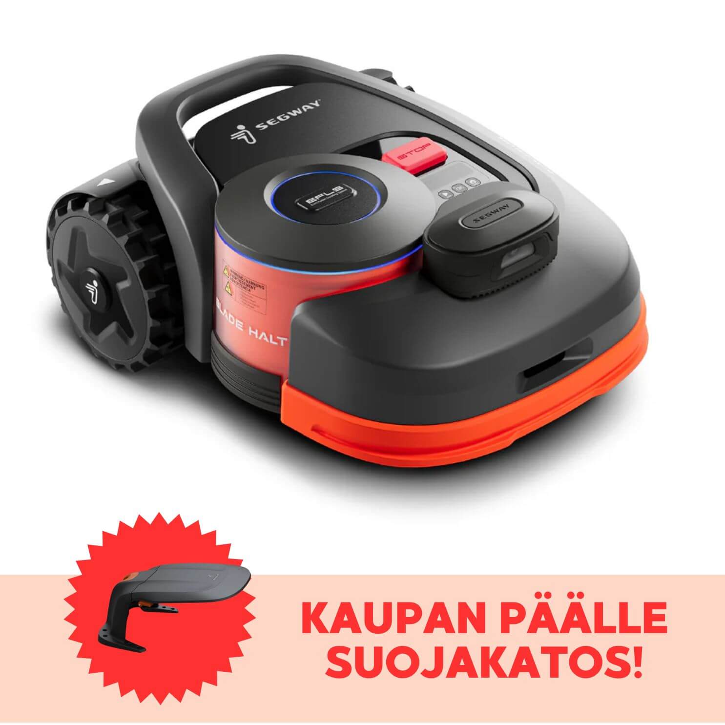 Segway Navimow H800E rajalangaton robottileikkuri GPS + VisionFence (800 m2)