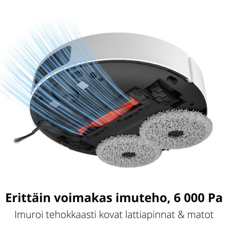 Xiaomi Robot Vacuum S20+ - erittäin voimakas imuteho