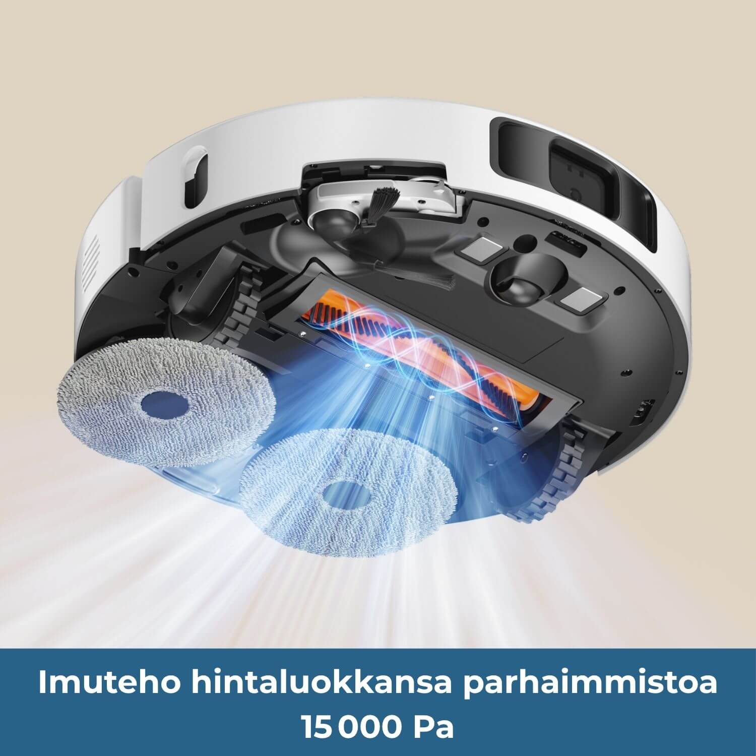 Xiaomi Robot Vacuum S40 Pro imuteho hintaluokkansa parhaimmistoa