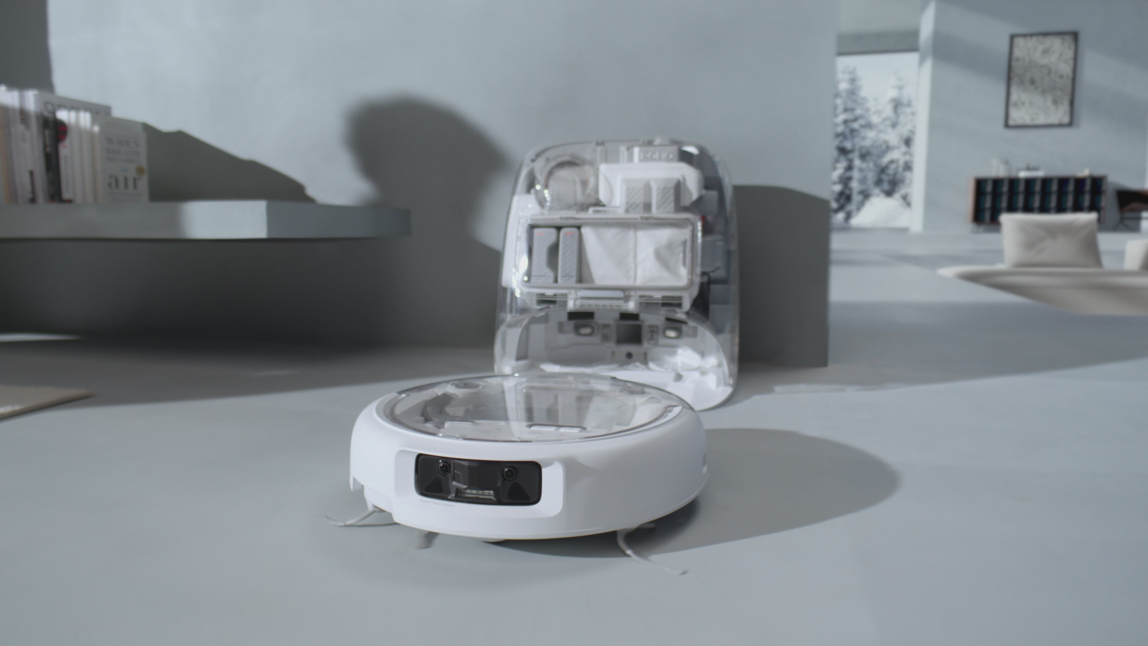 DJI ROMO S robotti-imuri & -moppi + puhdistustelakka