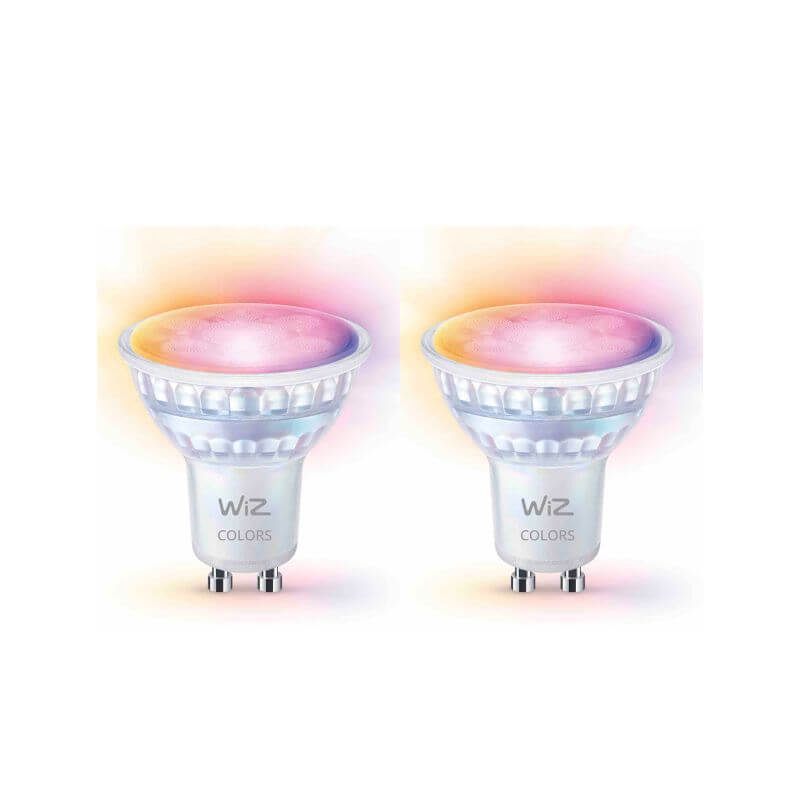 WiZ älylamppu GU10 kaikilla väreillä RGB, 4,7W, WiFi