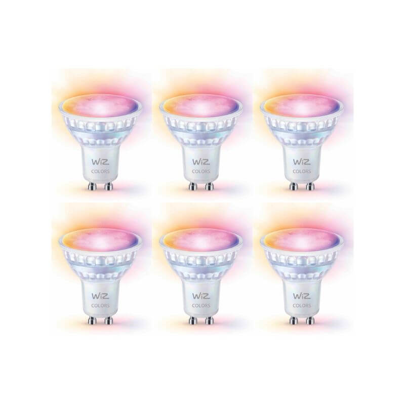 WiZ älylamppu GU10 kaikilla väreillä RGB, 4,7W, WiFi