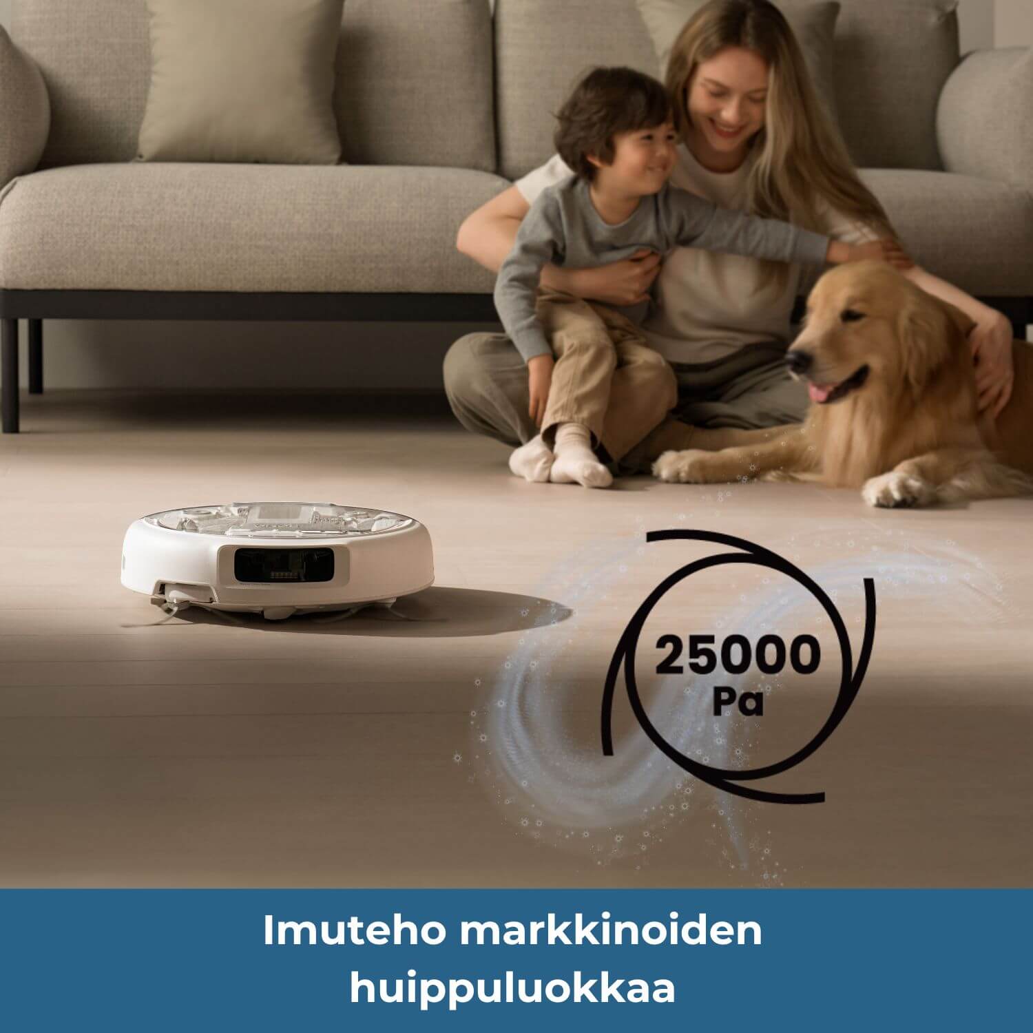 DJI ROMO A huippuluokan imuteho 25000 Pa