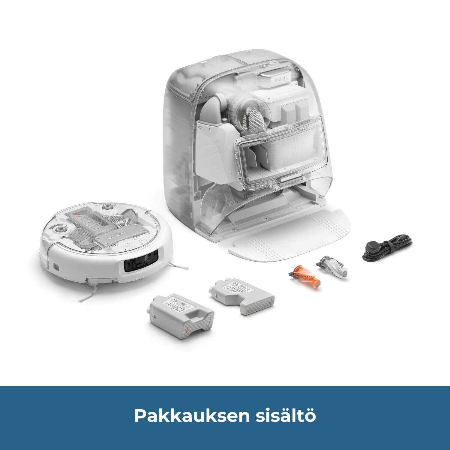 DJI ROMO P paketin sisältö