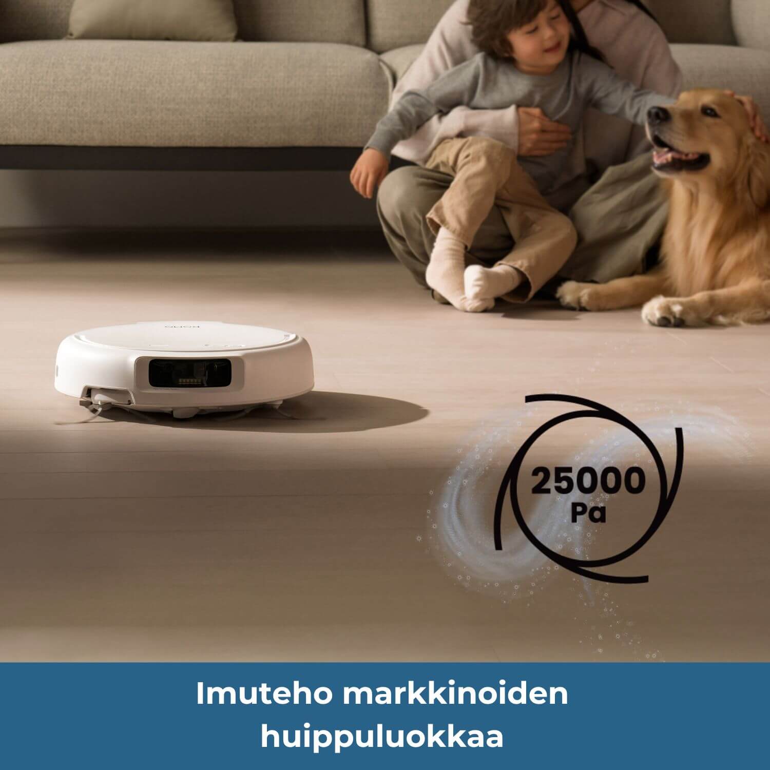 DJI ROMO S huippuluokan imuteho 25000 Pa