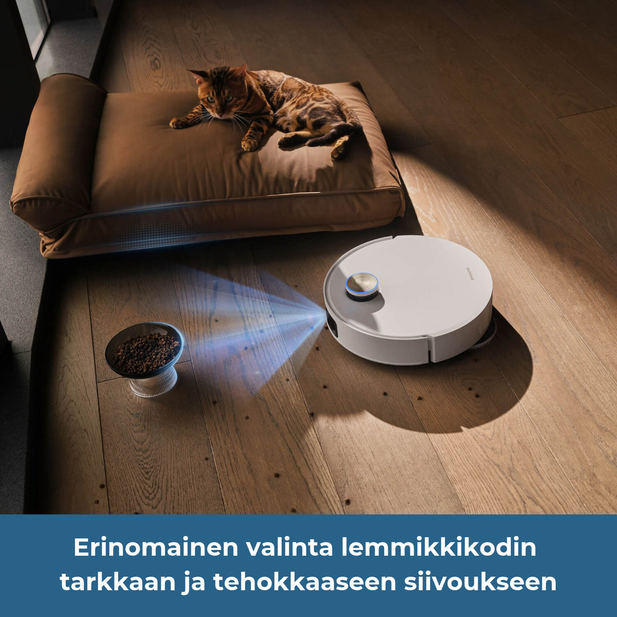 Dreame L60 Pro Ultra robotti-imuri on erinomainen valinta lemmikkikodin tarkkaan ja tehokkaaseen siivoukseen.