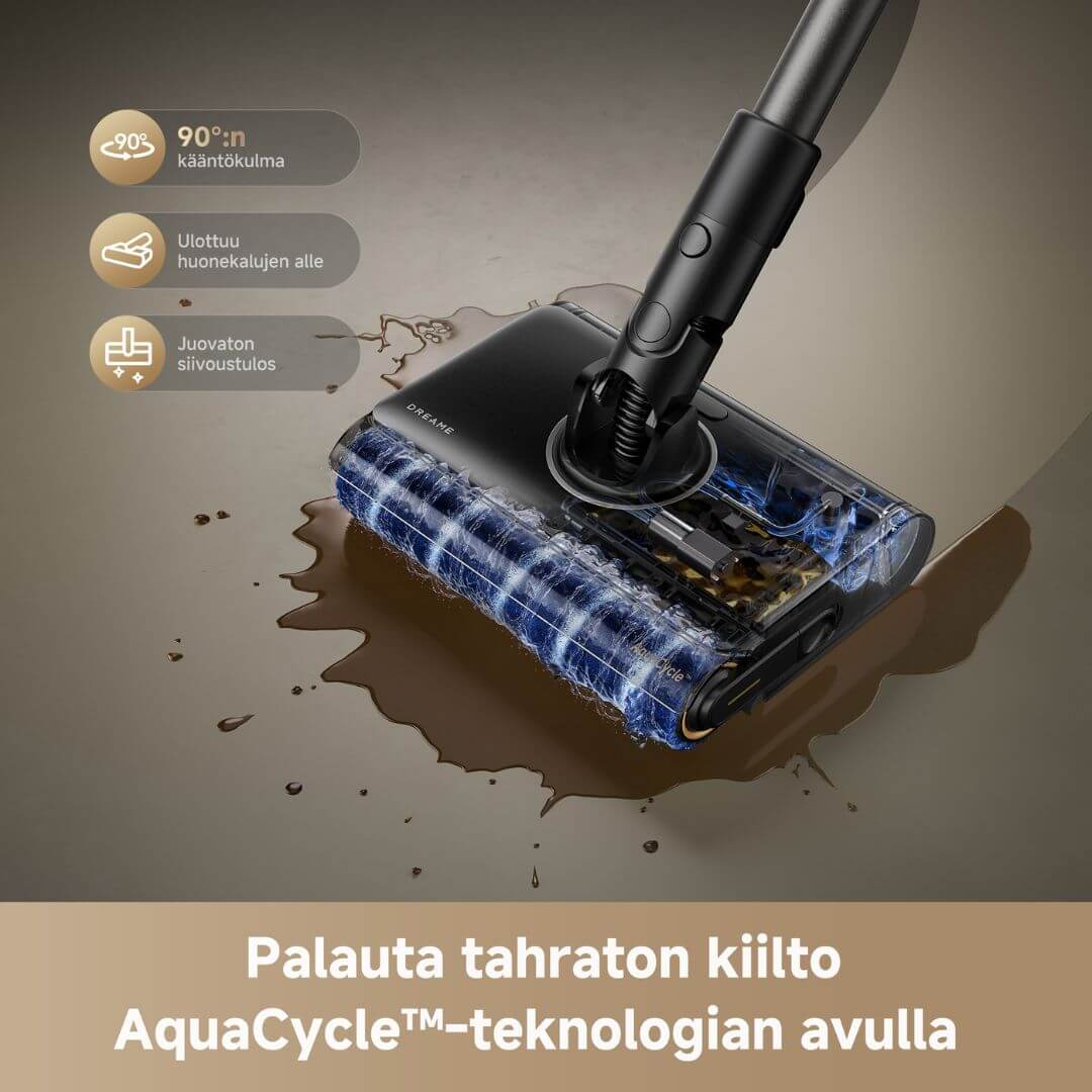 Dreame R20 Ultra AquaCycle moppaava varsi-imuri 200AW