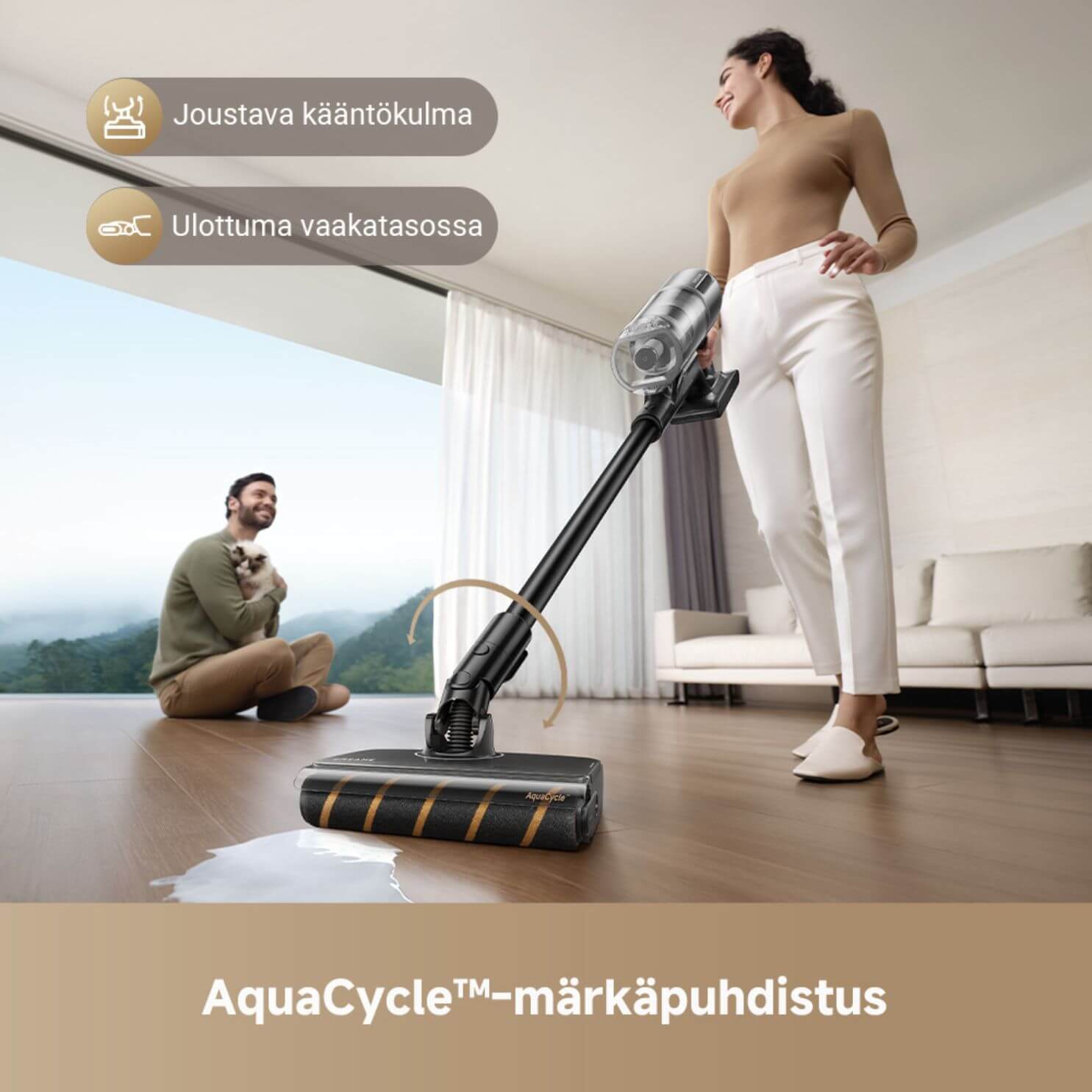 Dreame Z30 AquaCycle moppaava varsi-imuri 310AW