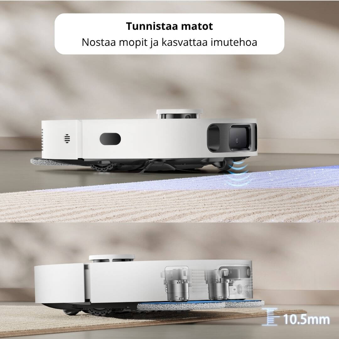 Dreame D20 Ultra robotti-imuri & -moppi + puhdistustelakka