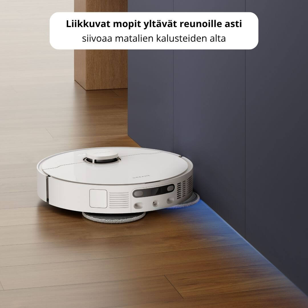 Dreame D20 Ultra robotti-imuri & -moppi + puhdistustelakka