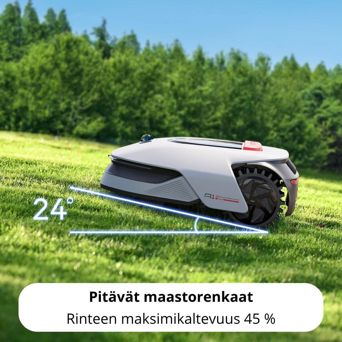 Dreame A1 Pro rajalangaton robottileikkuri (2000 m2)