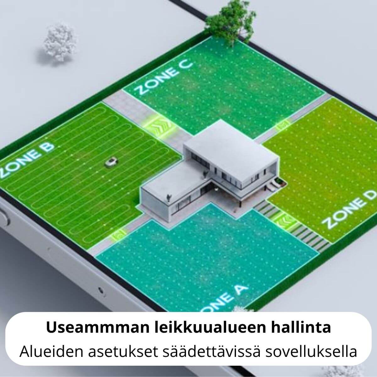 Dreame A1 Pro rajalangaton robottileikkuri (2000 m2)