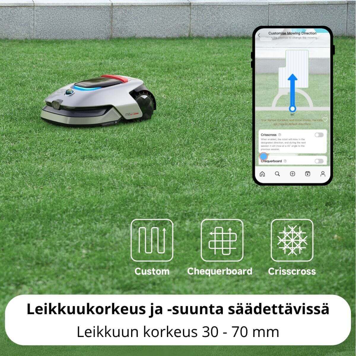 Dreame A2 rajalangaton robottileikkuri (3000 m2)
