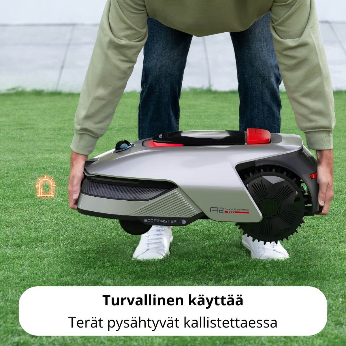 Dreame A2 rajalangaton robottileikkuri (3000 m2)
