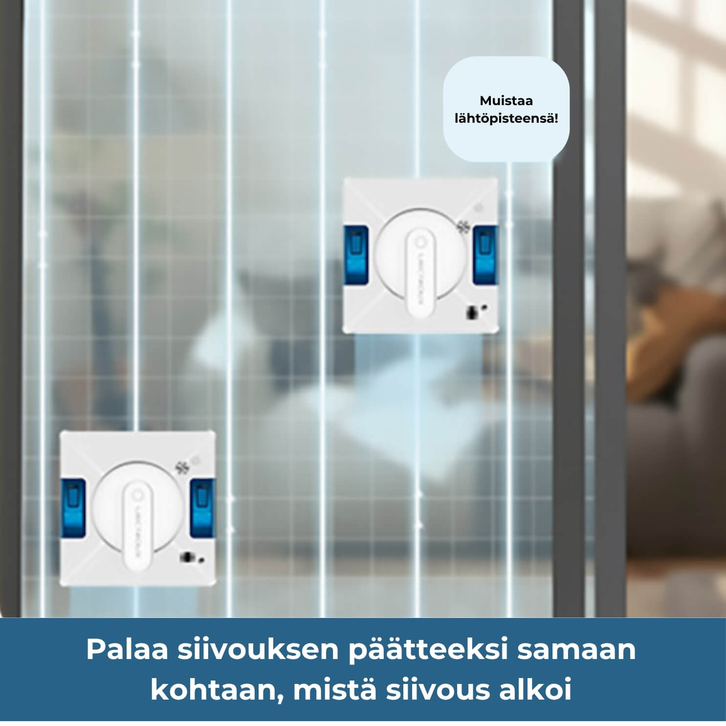 Emax Smart Home Ikkunanpesurobotti Pro