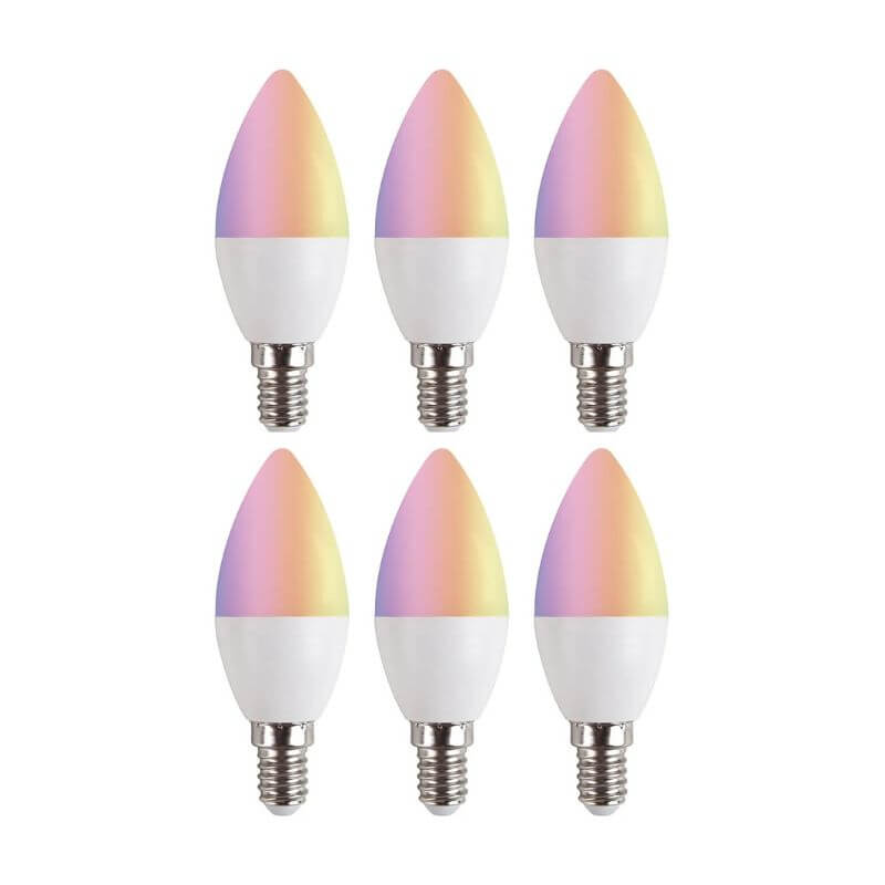 Emax älylamppu E14 kaikilla väreillä RGB, 5 W, WiFi