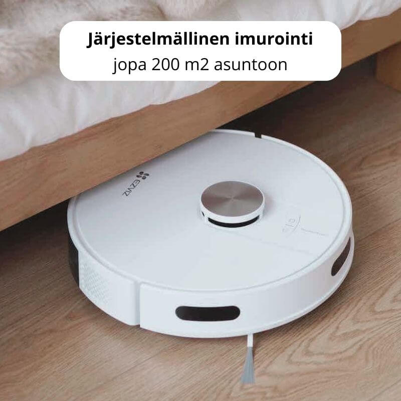 EZVIZ RE4 Plus robotti-imuri & -moppi + tyhjennystelakka