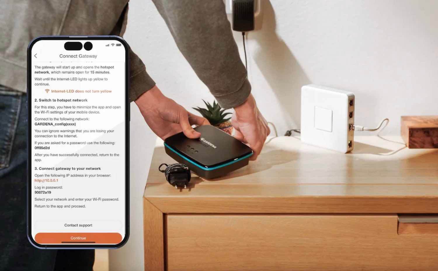 Gardena Smart Getaway reititin Max-sarjalle