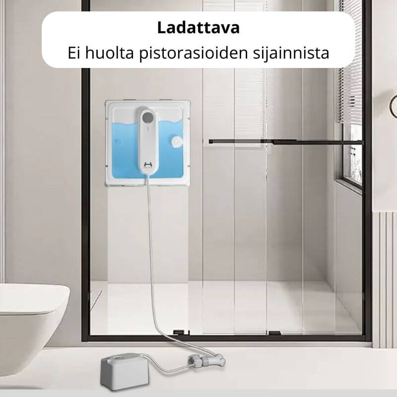 E+ ladattava virtalähde HUTT-ikkunanpesurobottiin, 5000 mAh