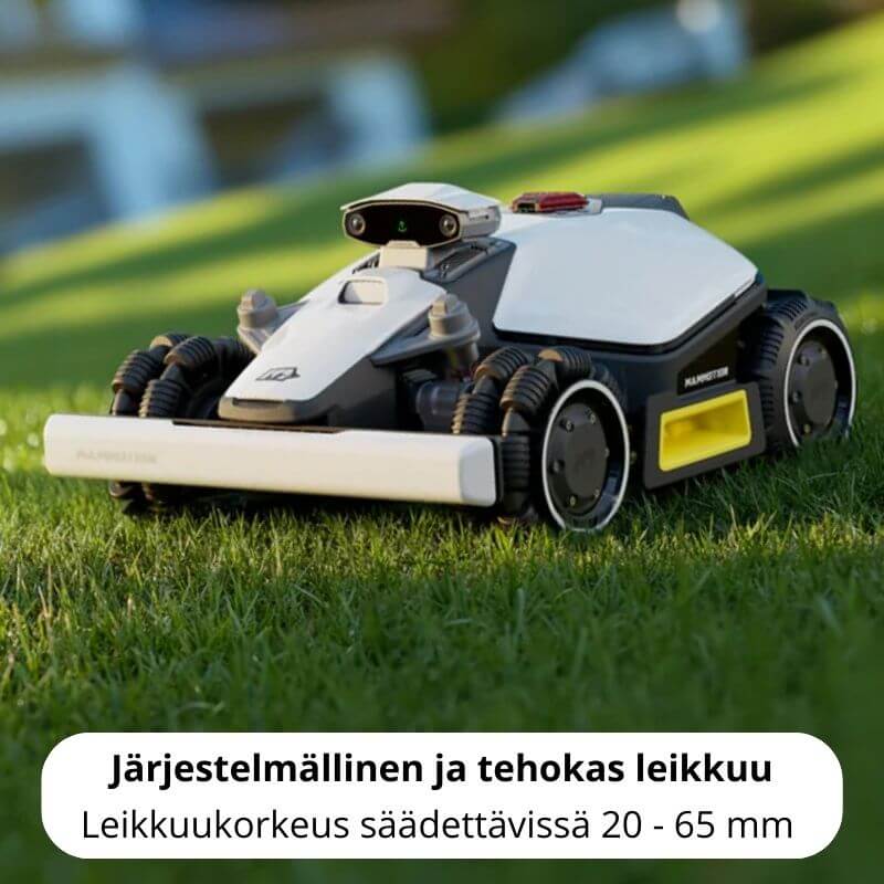 Mammotion Luba mini AWD 1500 rajalangaton robottileikkuri GPS + UltraSense AI Vision(1500 m2)