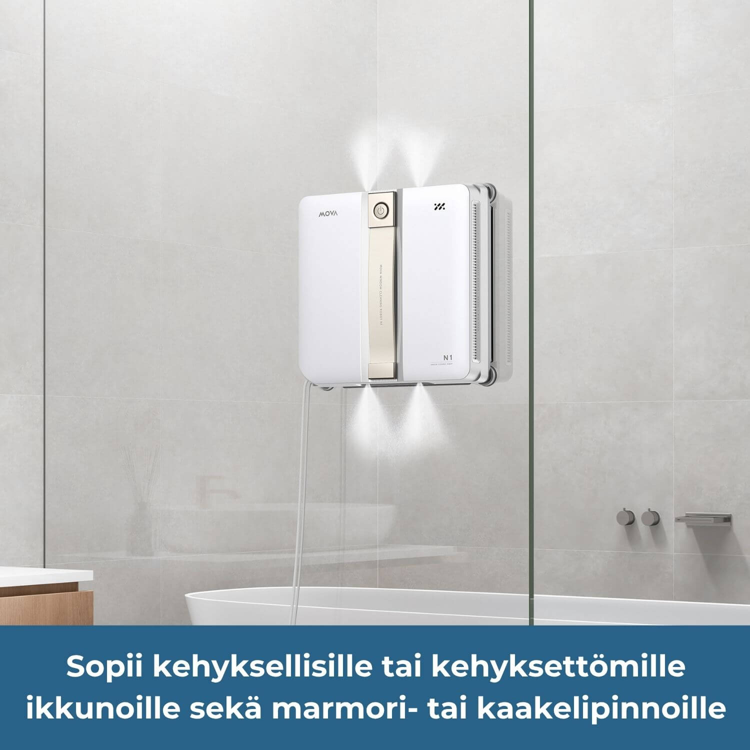 MOVA N1 -ikkunanpesurobotti