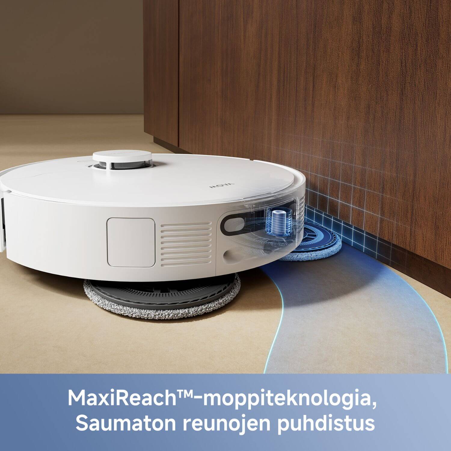 MOVA E40 Ultra robotti-imuri & -moppi + puhdistusasema