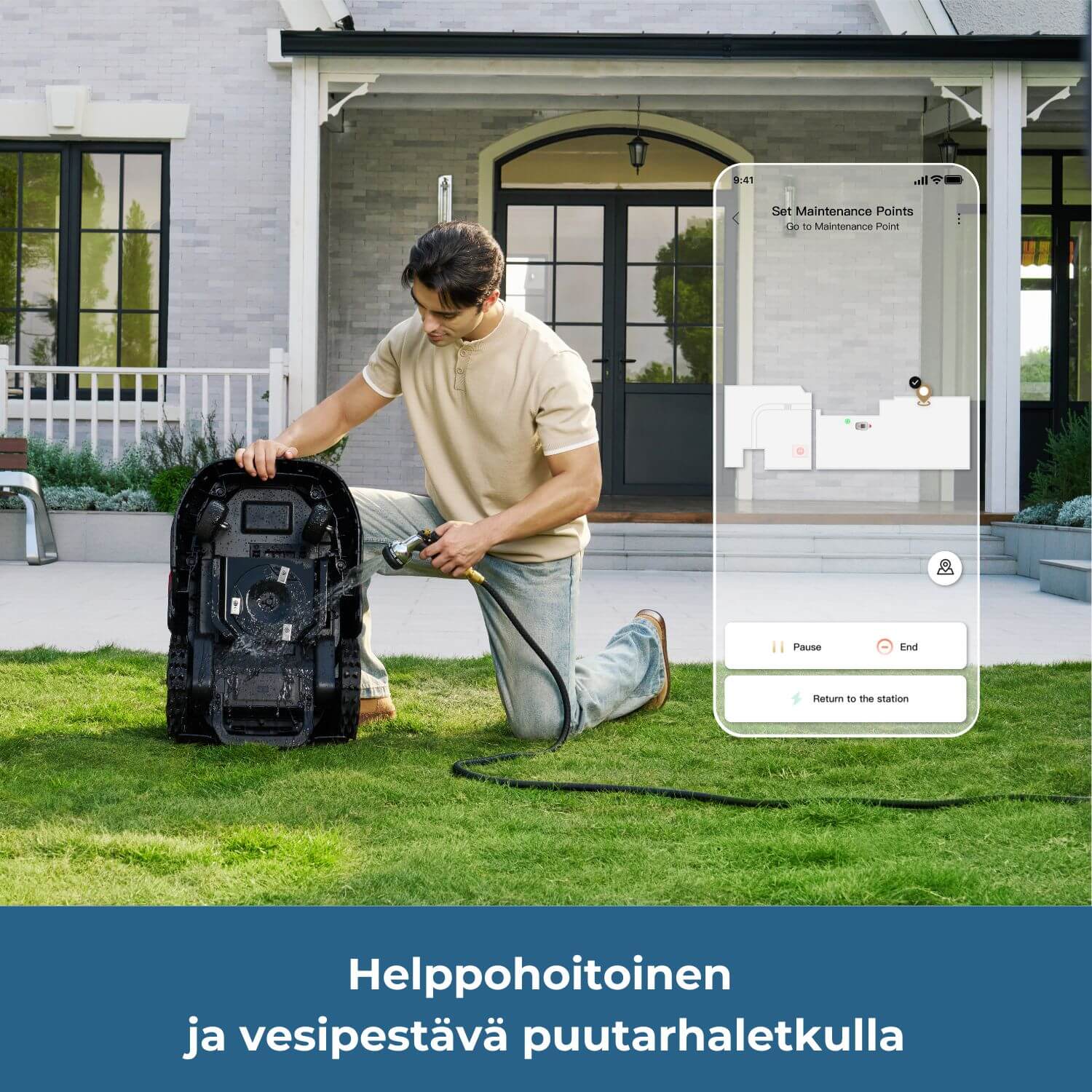 MOVA LiDAX Ultra 800 rajalangaton robottileikkuri (800 m2)