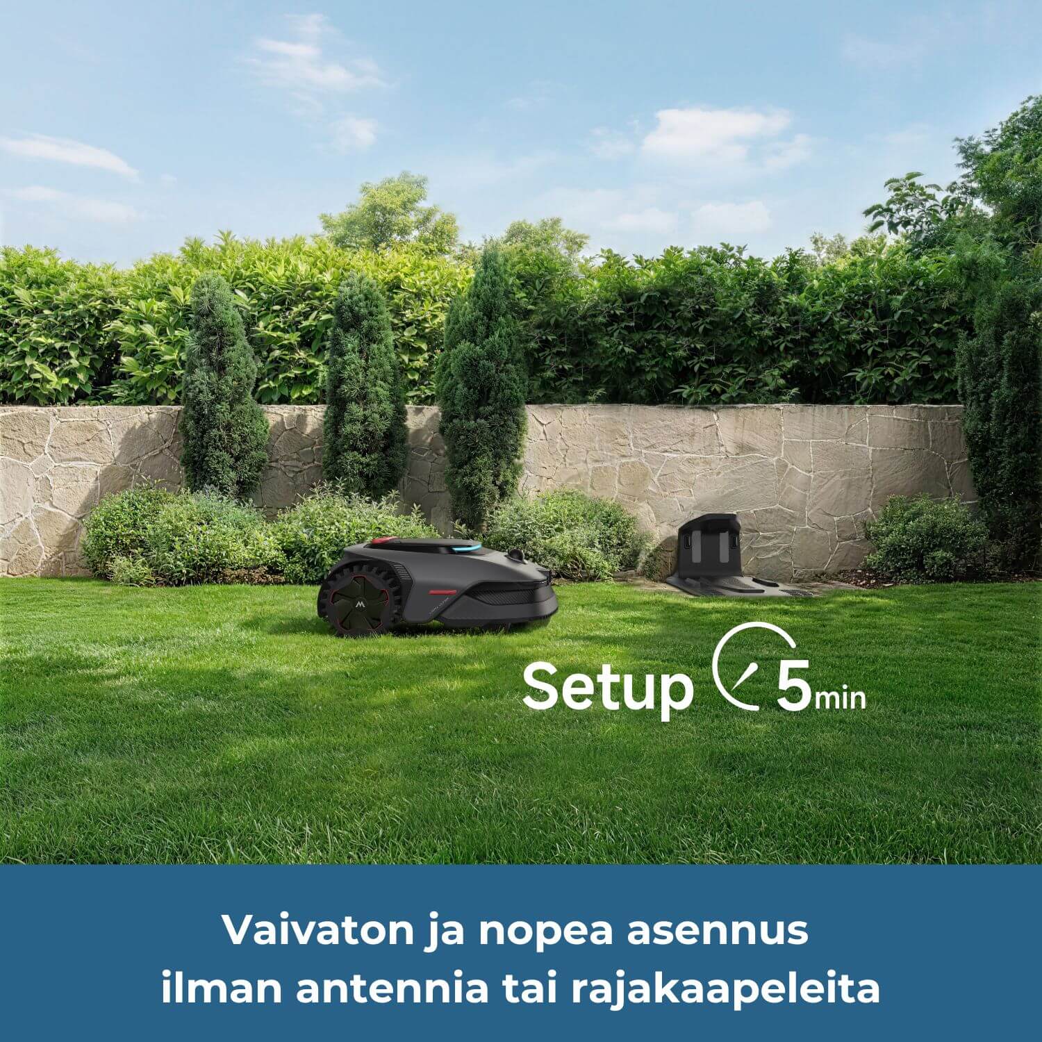 MOVA LiDAX Ultra 800 rajalangaton robottileikkuri (800 m2)
