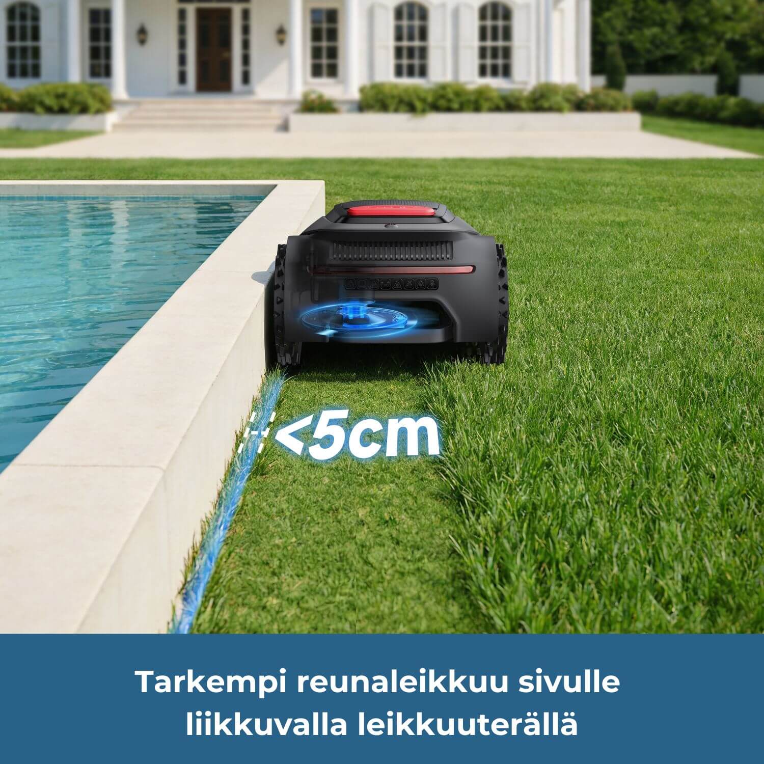 MOVA LiDAX Ultra 800 rajalangaton robottileikkuri (800 m2)