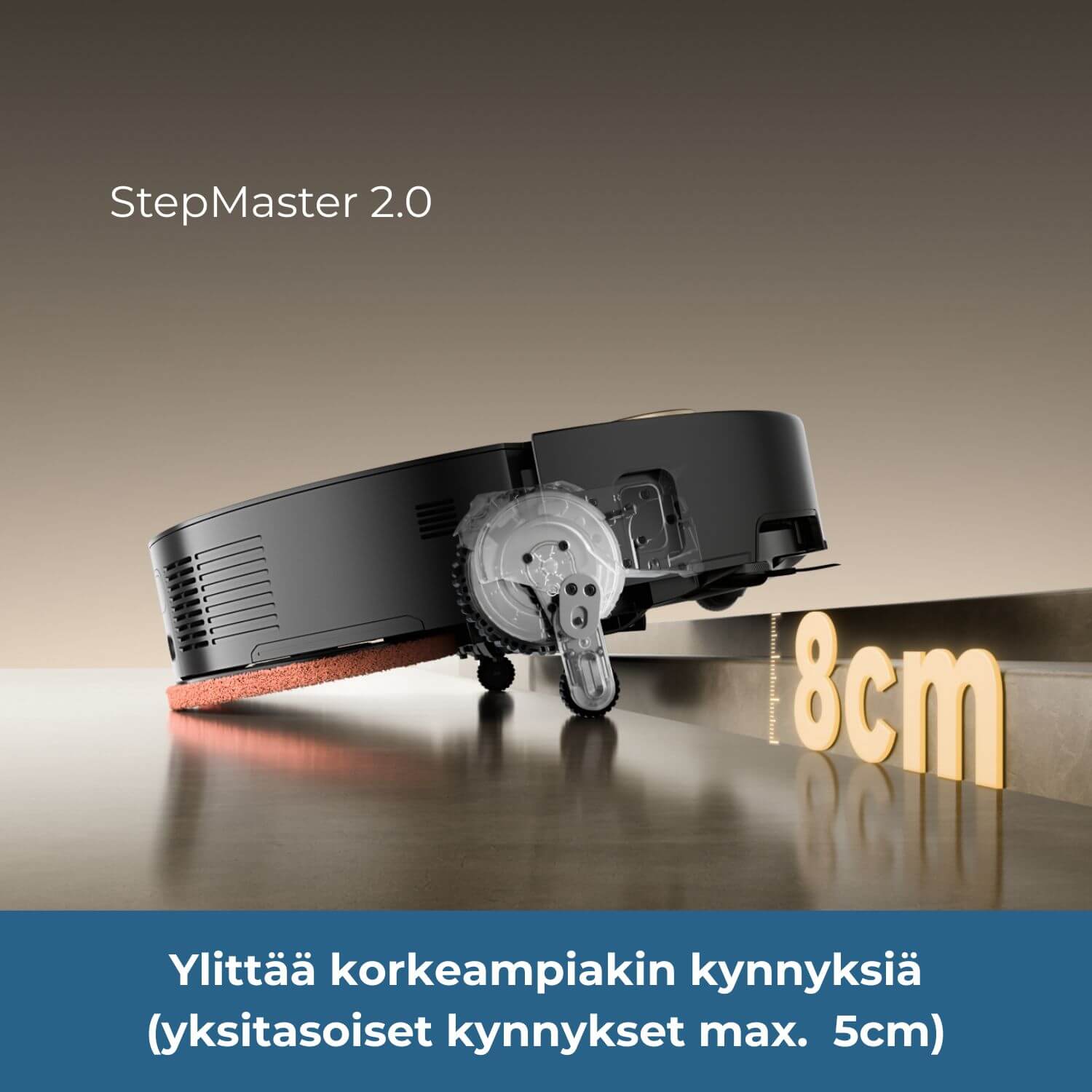 Mova Mobius 60 robotti-imuri & -moppi + puhdistustelakka