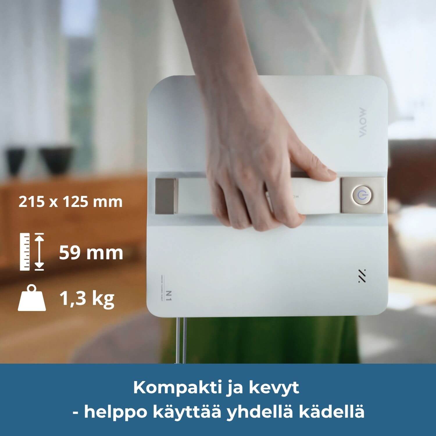 MOVA N1 -ikkunanpesurobotti