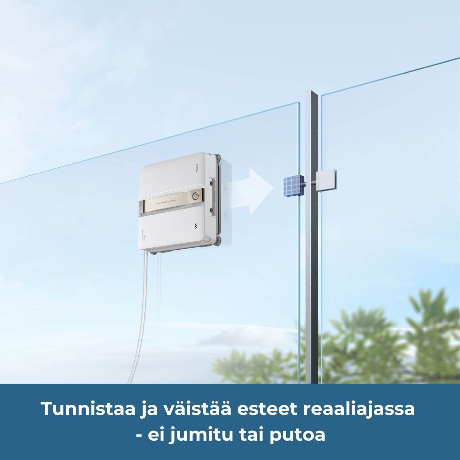 MOVA N1 -ikkunanpesurobotti