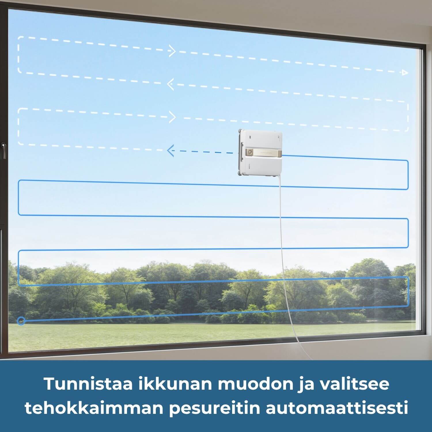 MOVA N1 -ikkunanpesurobotti