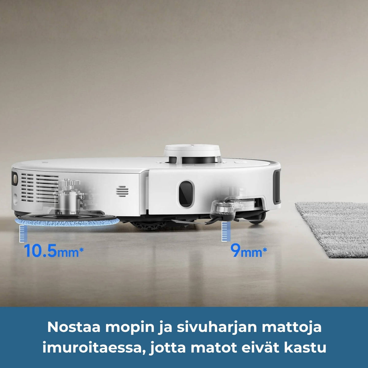 MOVA P70 Pro Ultra robotti-imuri & -moppi + puhdistustelakka