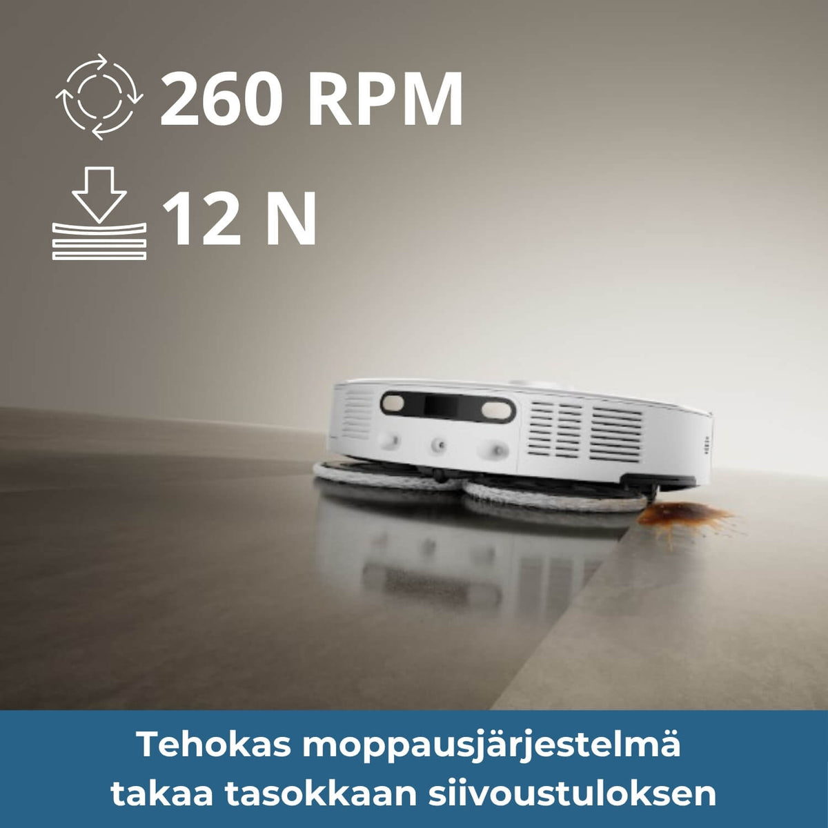 MOVA P70 Pro Ultra robotti-imuri & -moppi + puhdistustelakka