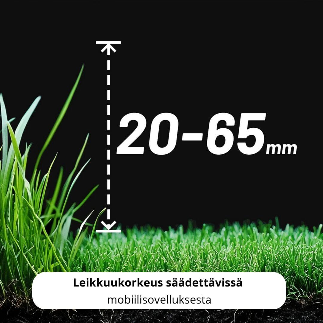 Mammotion Luba mini AWD LiDAR 1500 rajalangaton robottileikkuri (1500 m2)
