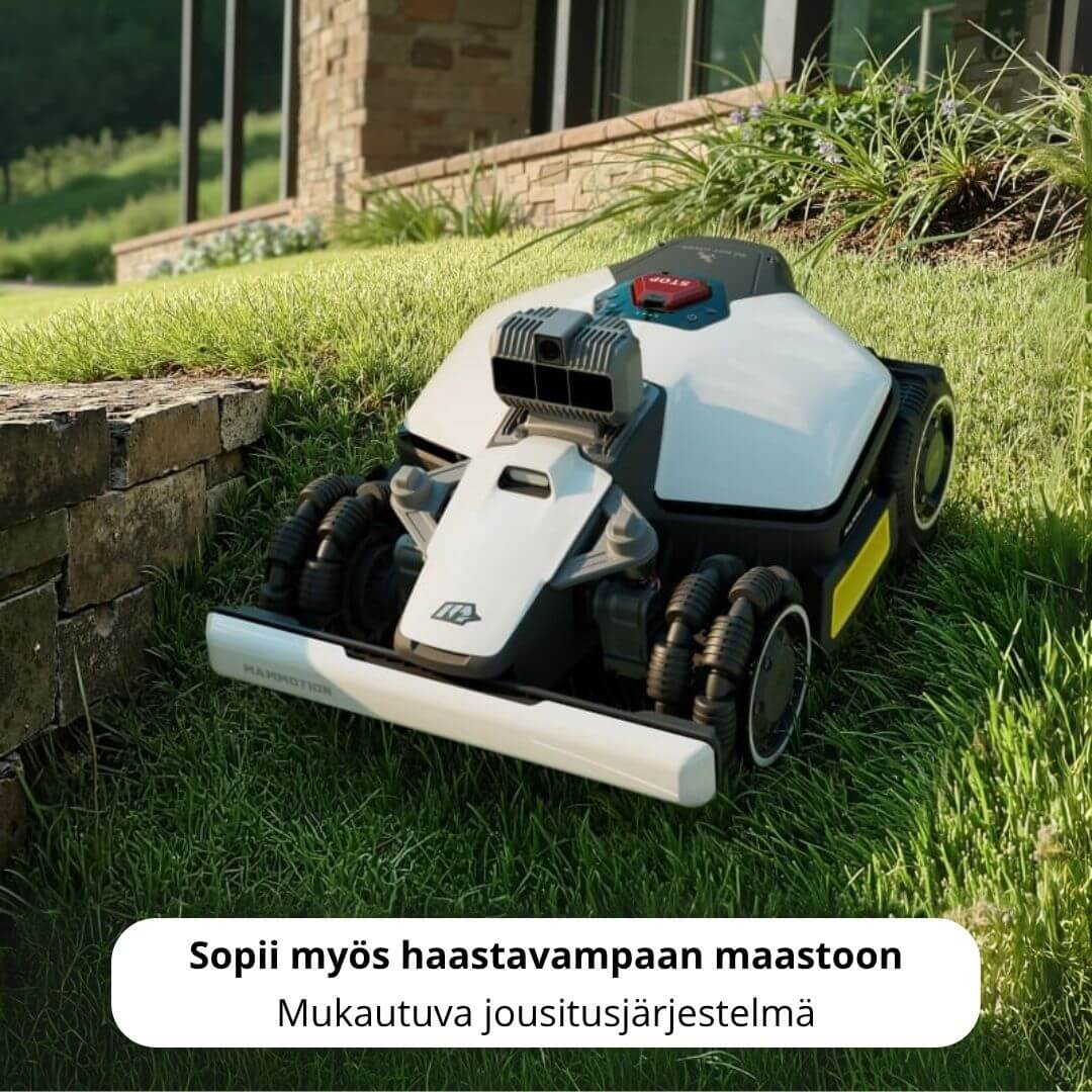 Mammotion Luba mini AWD LiDAR 1500 rajalangaton robottileikkuri (1500 m2)