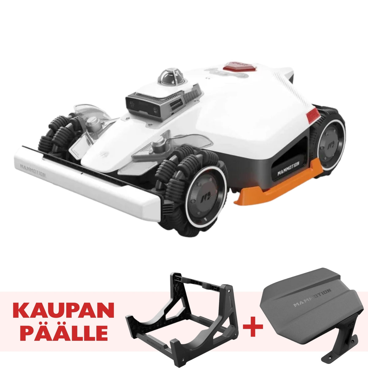 Mammotion Luba 3 3000X AWD LiDAR & RTK robottiruohonleikkuri (3000 m2)