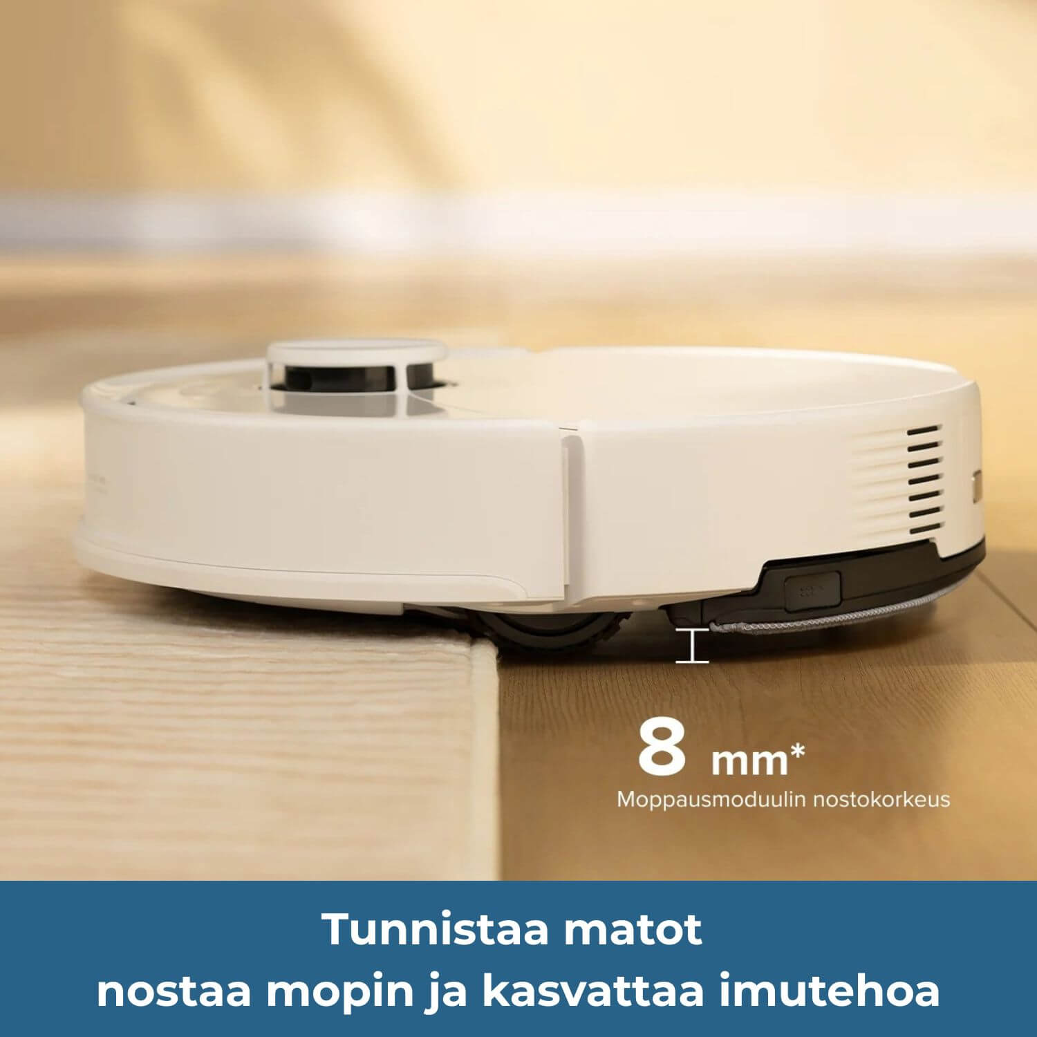 Roborock Q10 PF+ robotti-imuri & -moppi + tyhjennystelakka