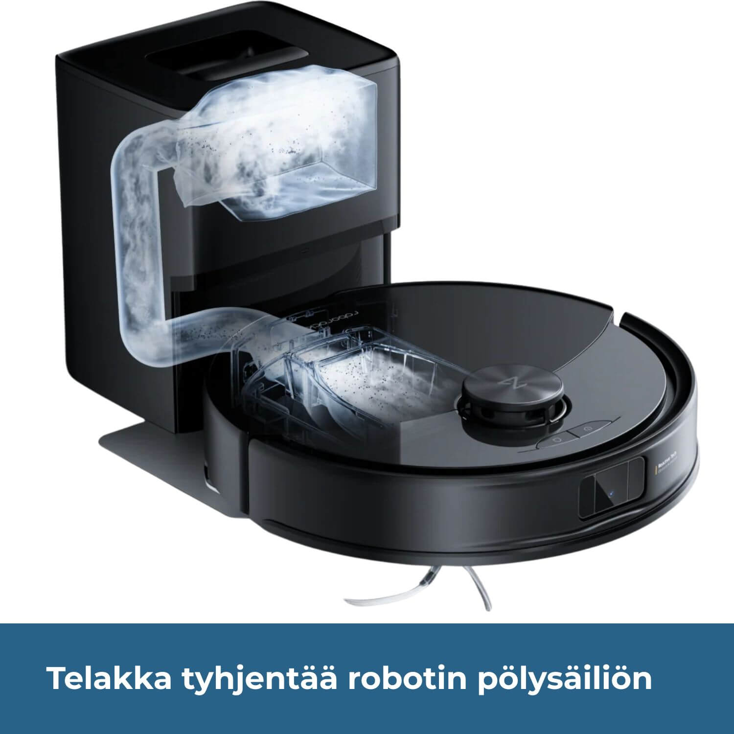 Roborock Q10 PF+ robotti-imuri & -moppi + tyhjennystelakka