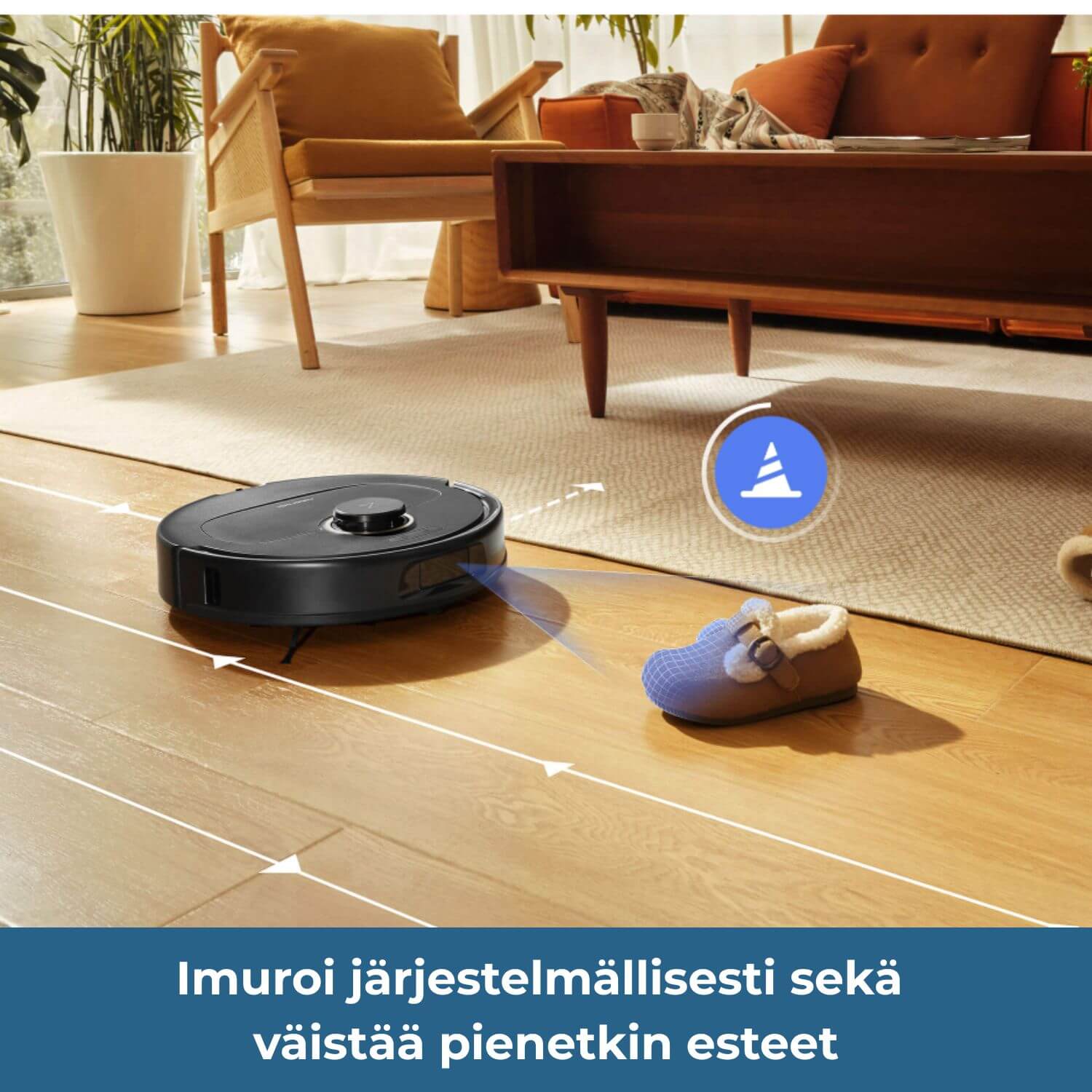 Roborock Q10 PF+ robotti-imuri & -moppi + tyhjennystelakka