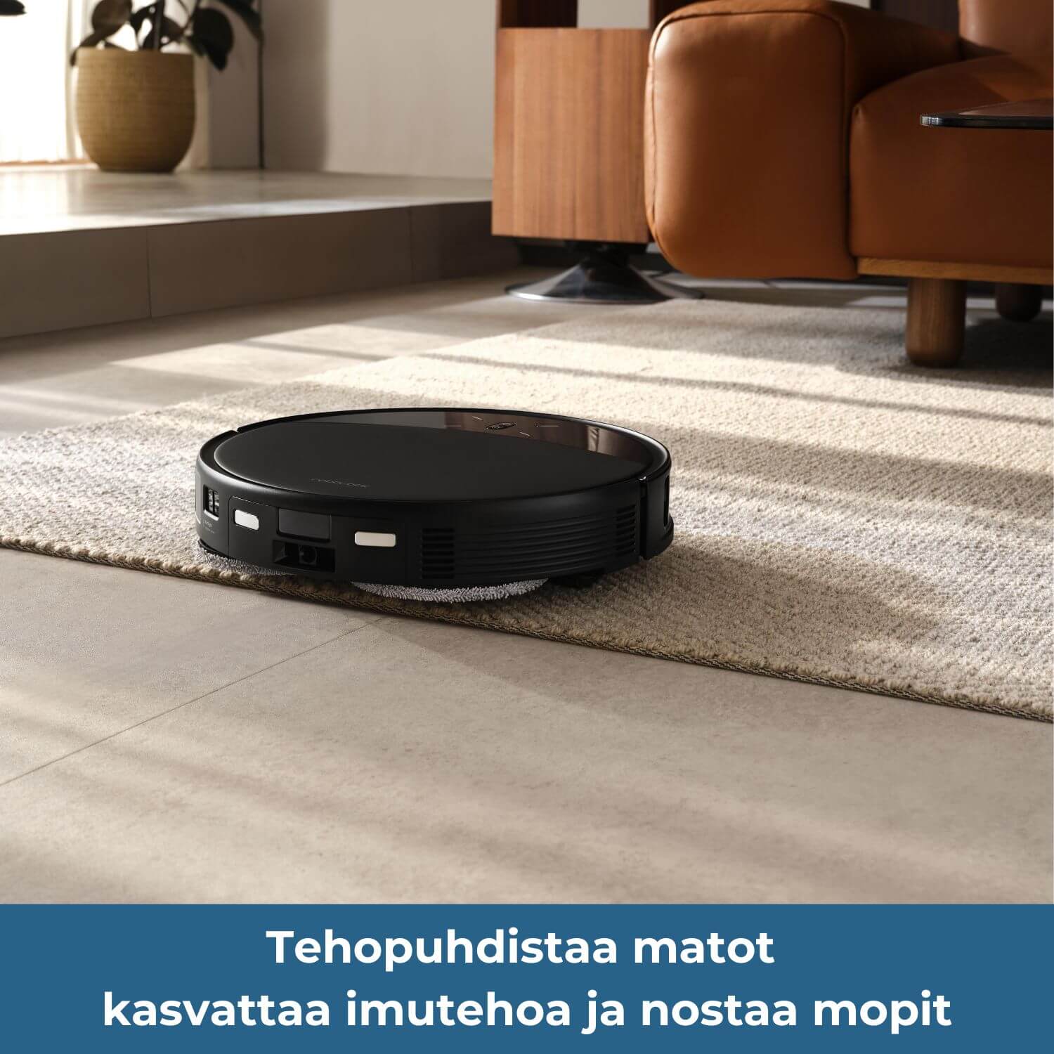 Roborock Saros 10R robotti-imuri & -moppi + puhdistustelakka