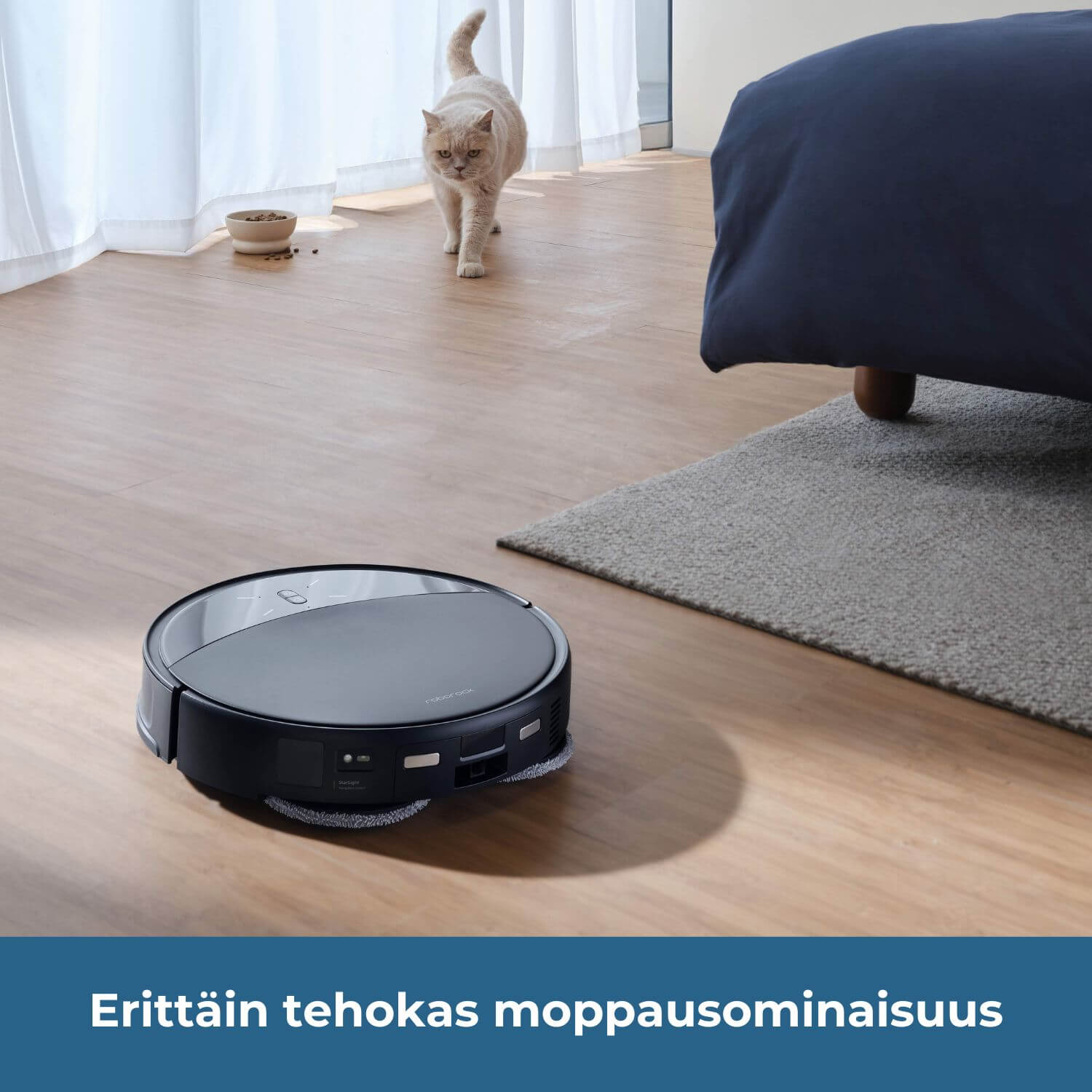 Roborock Saros 10R robotti-imuri & -moppi + puhdistustelakka