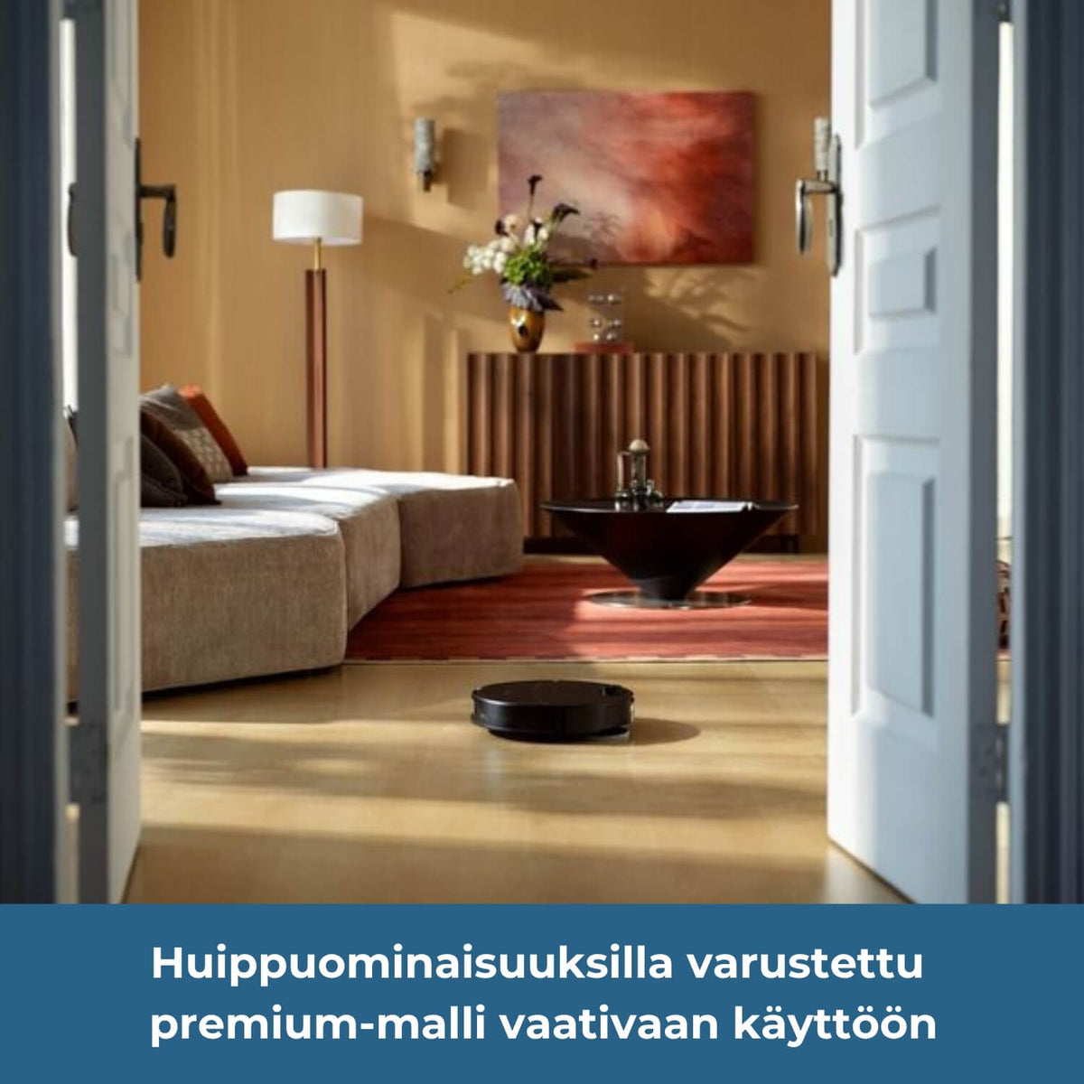 Roborock Saros 20 Neo on huippuominaisuuksilla varustettu premium-robotti-imuri vaativaan käyttöön.