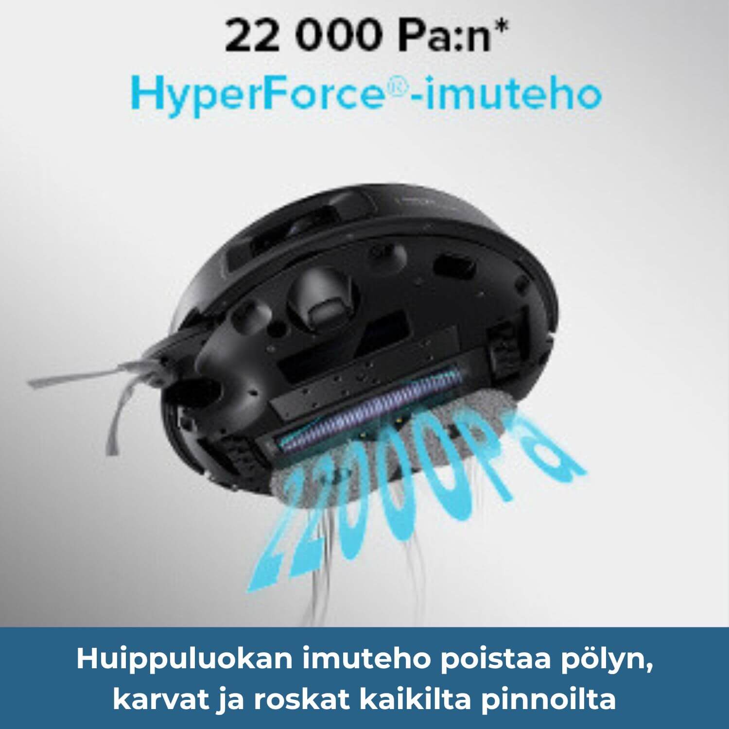 Roborock Saros Z70 robotti-imuri & -moppi + puhdistustelakka