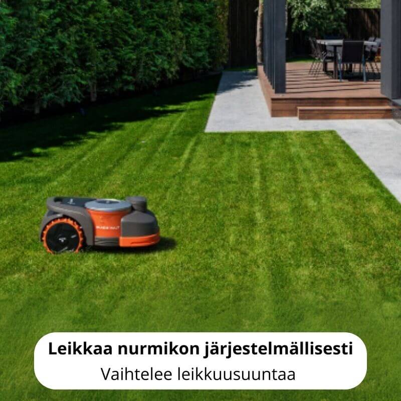 Segway Navimow H800E rajalangaton robottileikkuri GPS + VisionFence (800 m2)