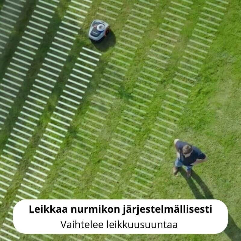 Segway Navimow i108E rajalangaton robottileikkuri + VisionFence (800 m2)