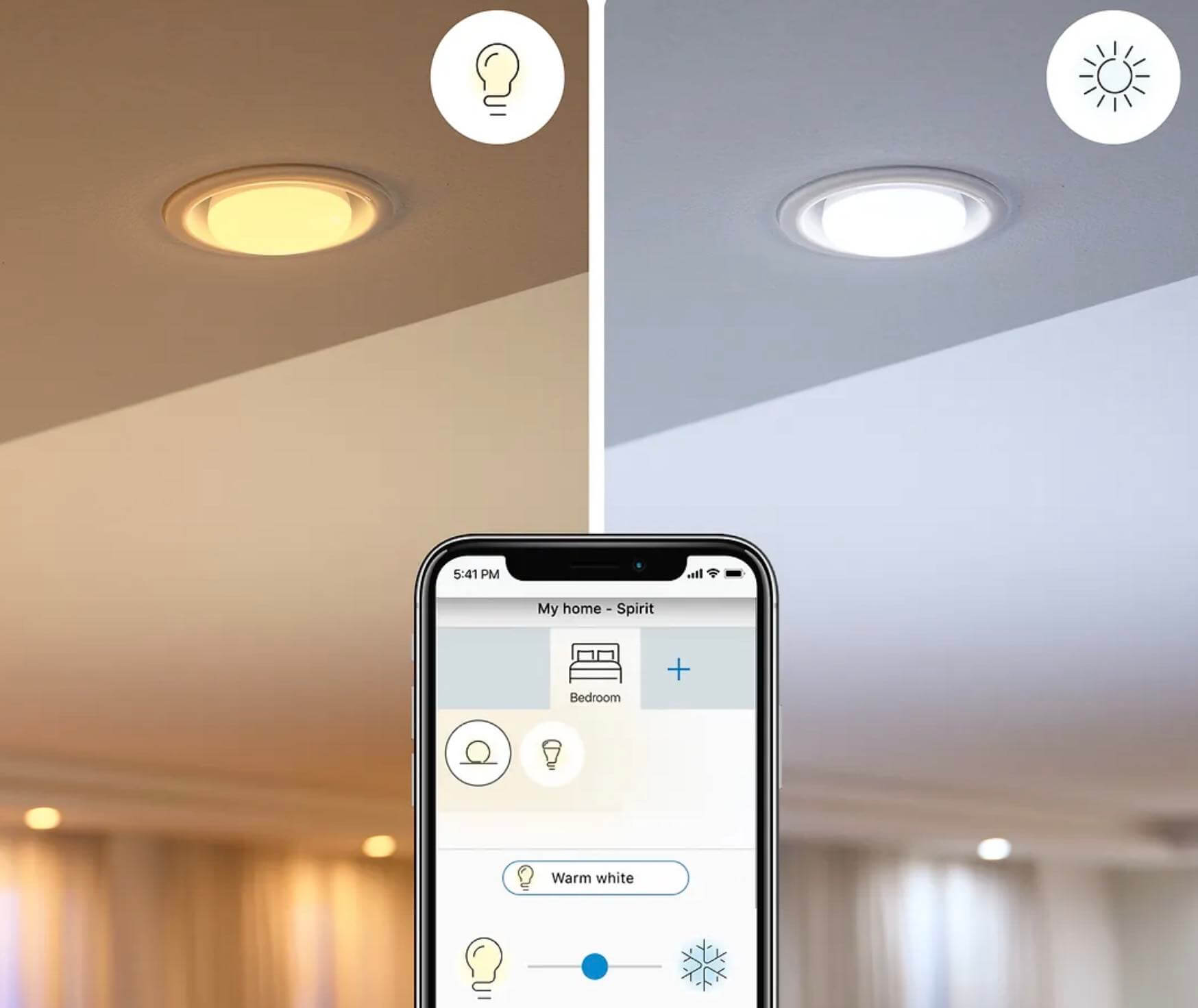 WiZ älylamppu E27 kaikilla väreillä 8,5W, WiFi 2 kpl + Kaukosäädin