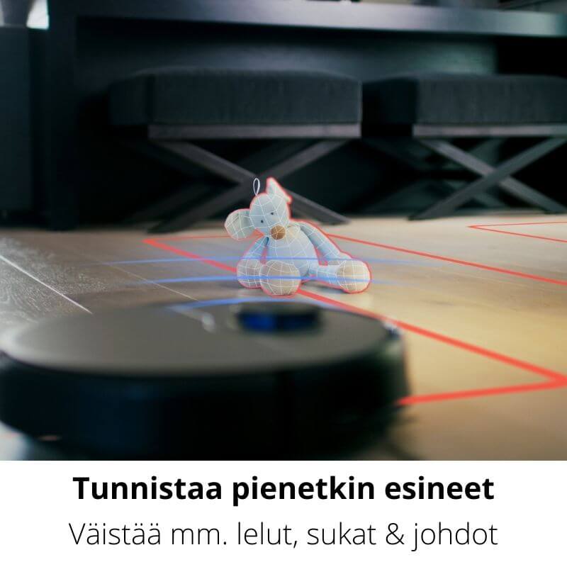 Wilfa Innobot RVC-D4000SL+ robotti-imuri & -moppi + tyhjennystelakka