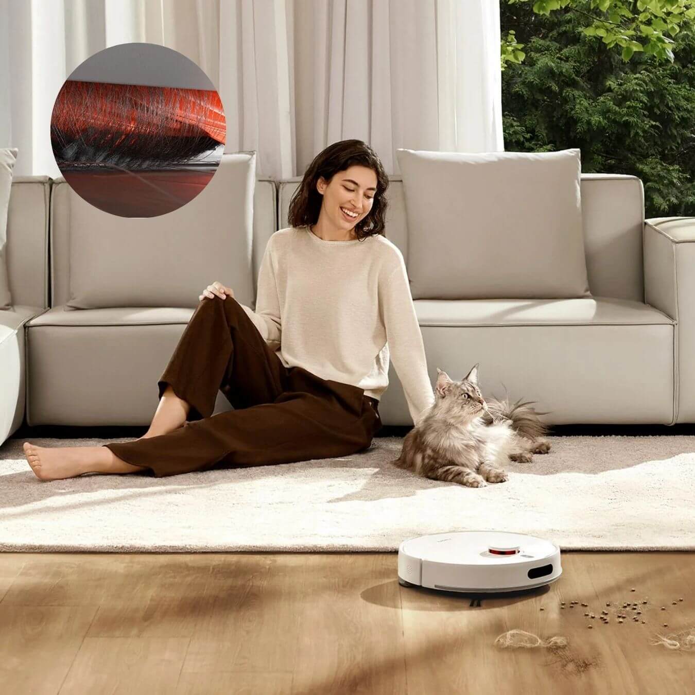 Xiaomi Robot Vacuum H40 robotti-imuri & -moppi + tyhjennystelakka